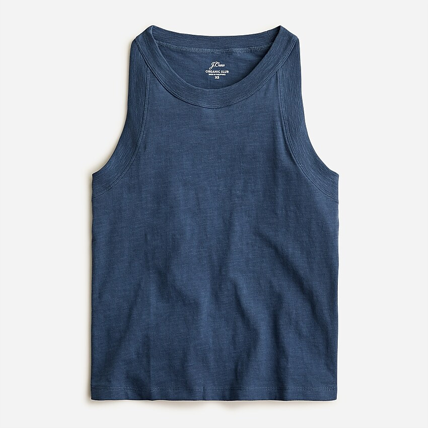 '90s cropped organic slub cotton tank | J. Crew US