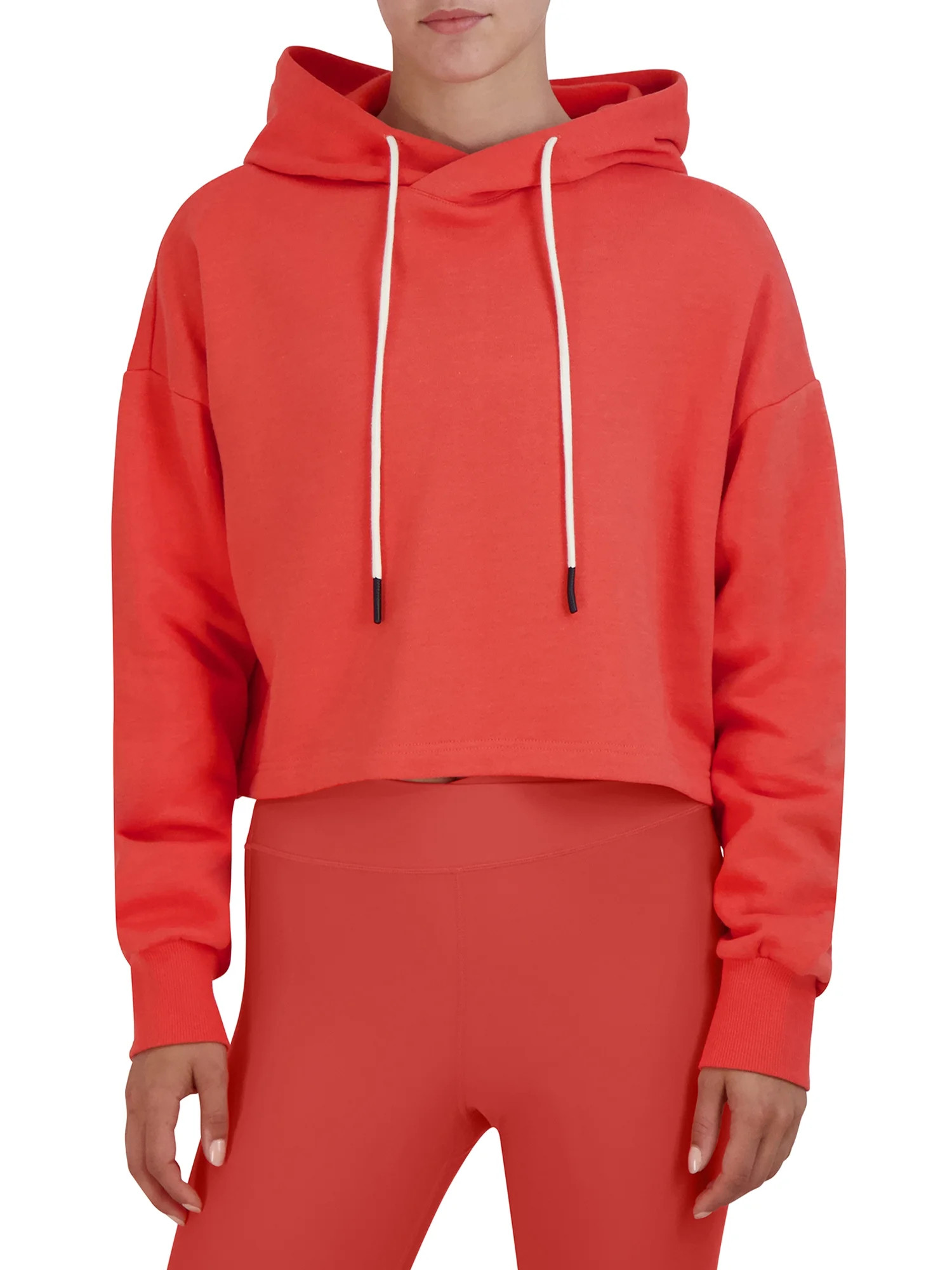 BCBG Paris Women's Show your Assets Ultra Crop Hoodie | Walmart (US)