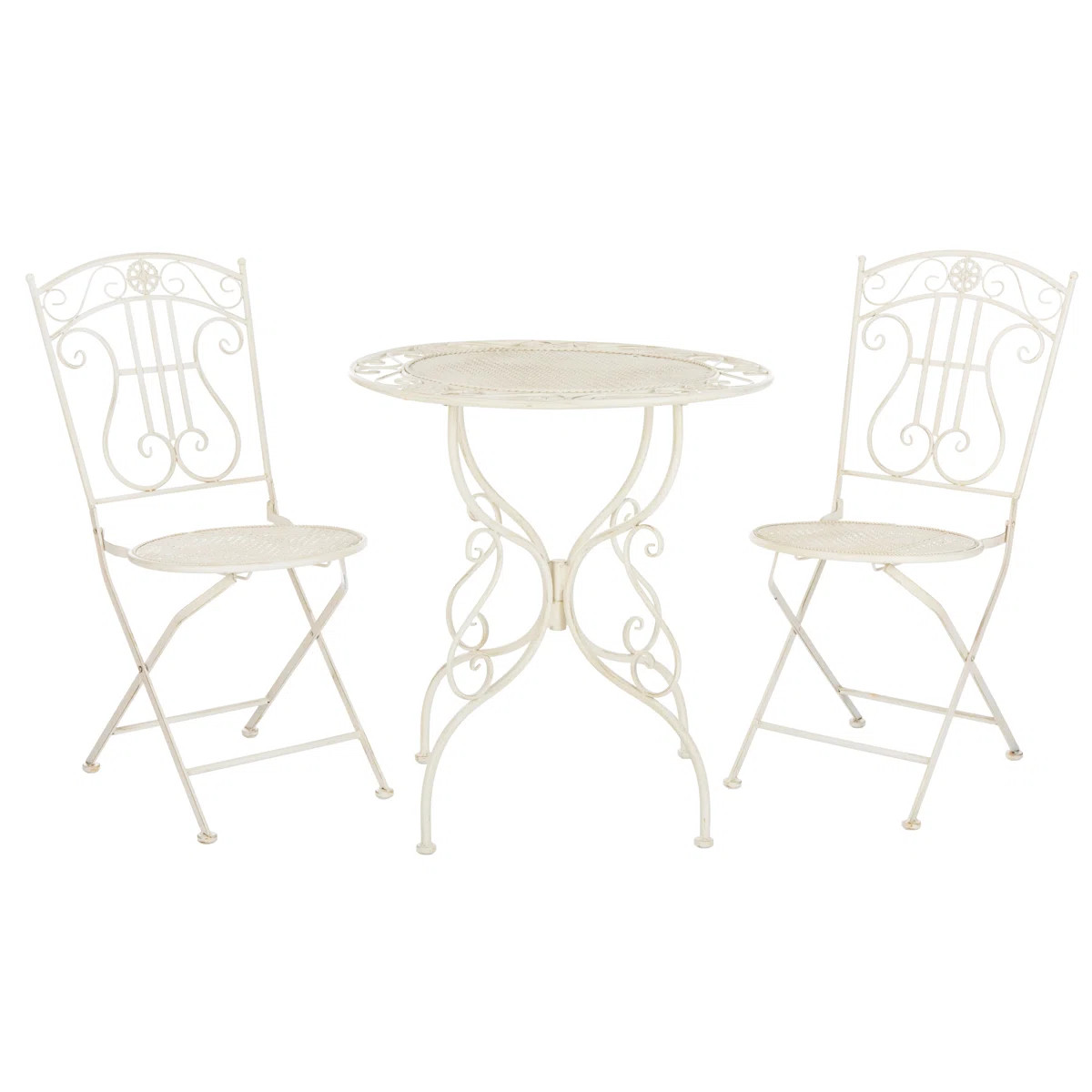 Aisling 2 - Person Patio Dining Set with Round Table | Wayfair North America