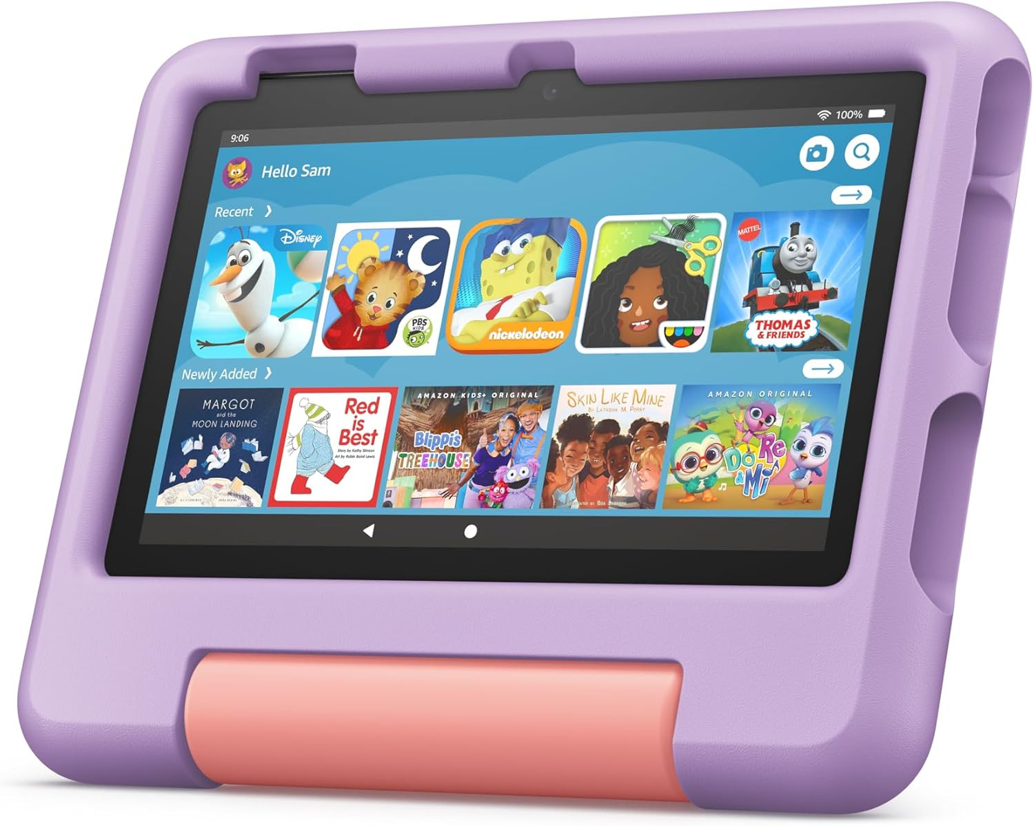 Amazon Fire 7 Kids tablet, ages 3-7. Top-selling 7" kids tablet on Amazon - 2022 | ad-free conten... | Amazon (US)