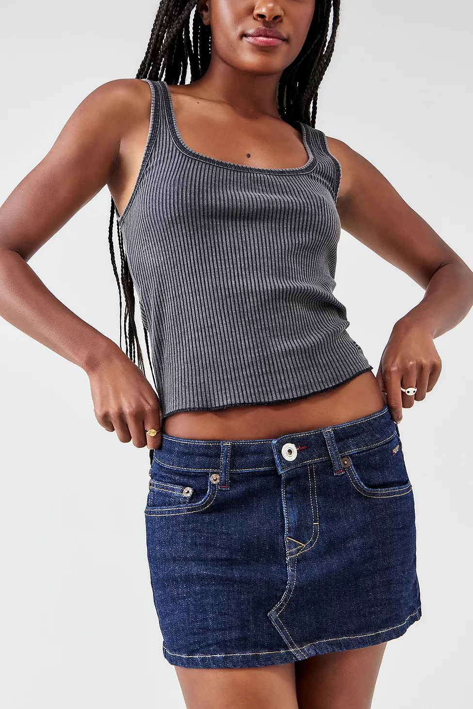 BDG Ultimate Denim Mini Skirt | Urban Outfitters UK