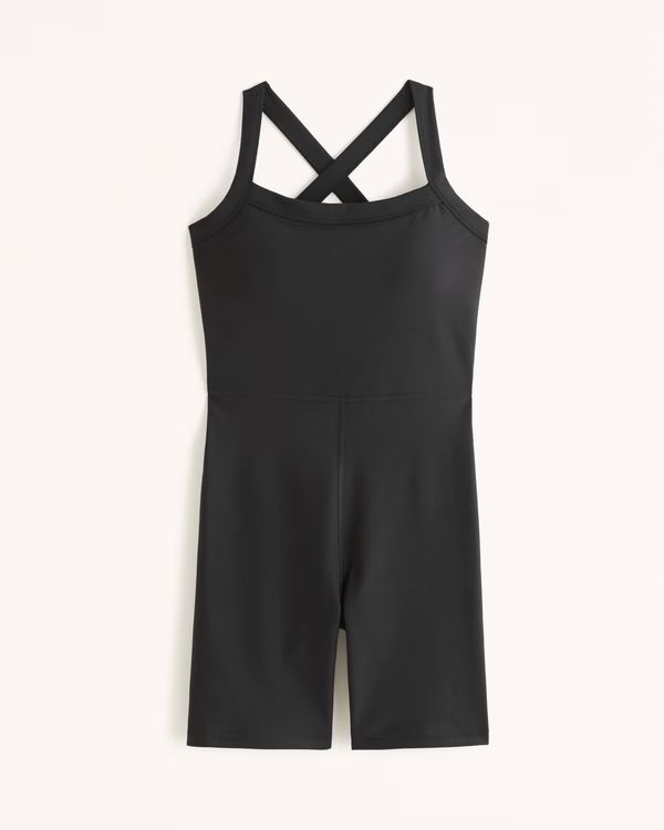 Women's YPB sculptLUX Strappy-Back Onesie | Women's Clearance | Abercrombie.com | Abercrombie & Fitch (US)