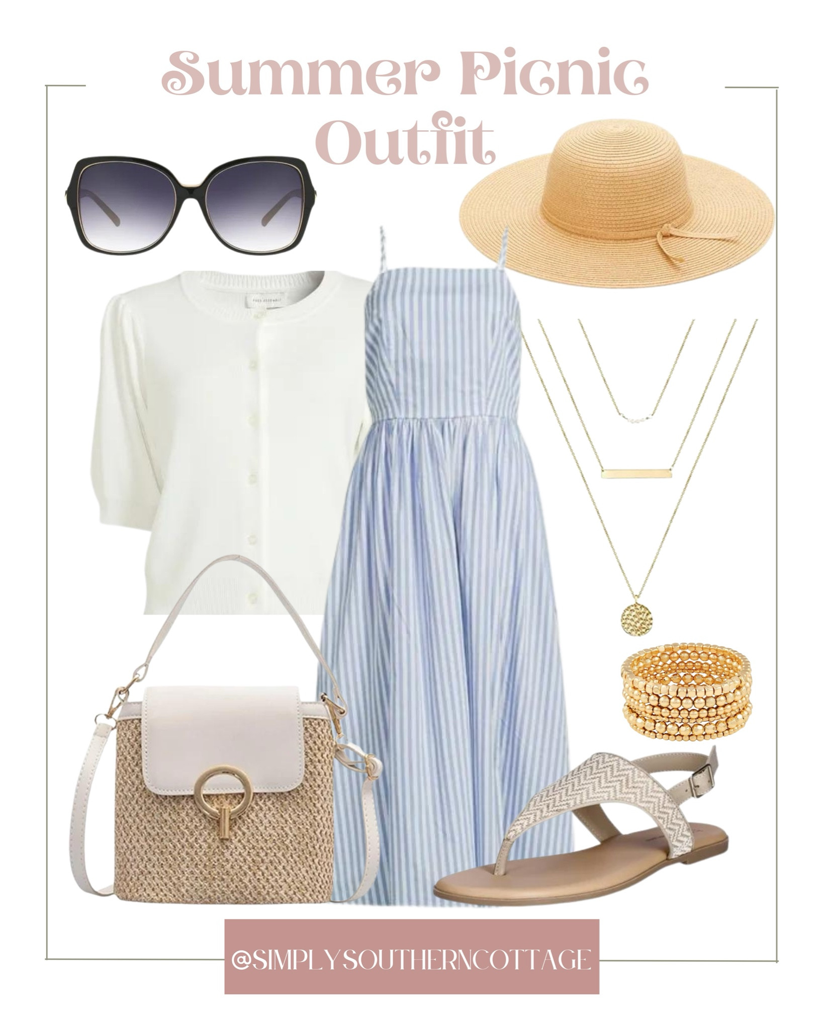 Summer Picnic, Picnic Outfit, Summer Dress, Summer Outfit, Day Date Outfit, Summer Church Outfit, Fashion Over 40, Walmart Fashion 

#LTKSeasonal #LTKstyletip #LTKover40