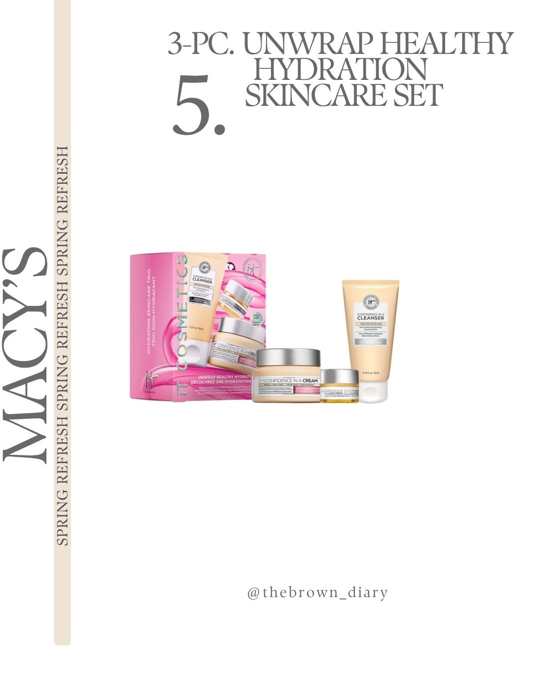 @Macys Macy’s Spring Refresh Sale @itcosmetics  Skin Care Set 

#LTKmomlife #LTKSaleAlert #LTKBeauty
