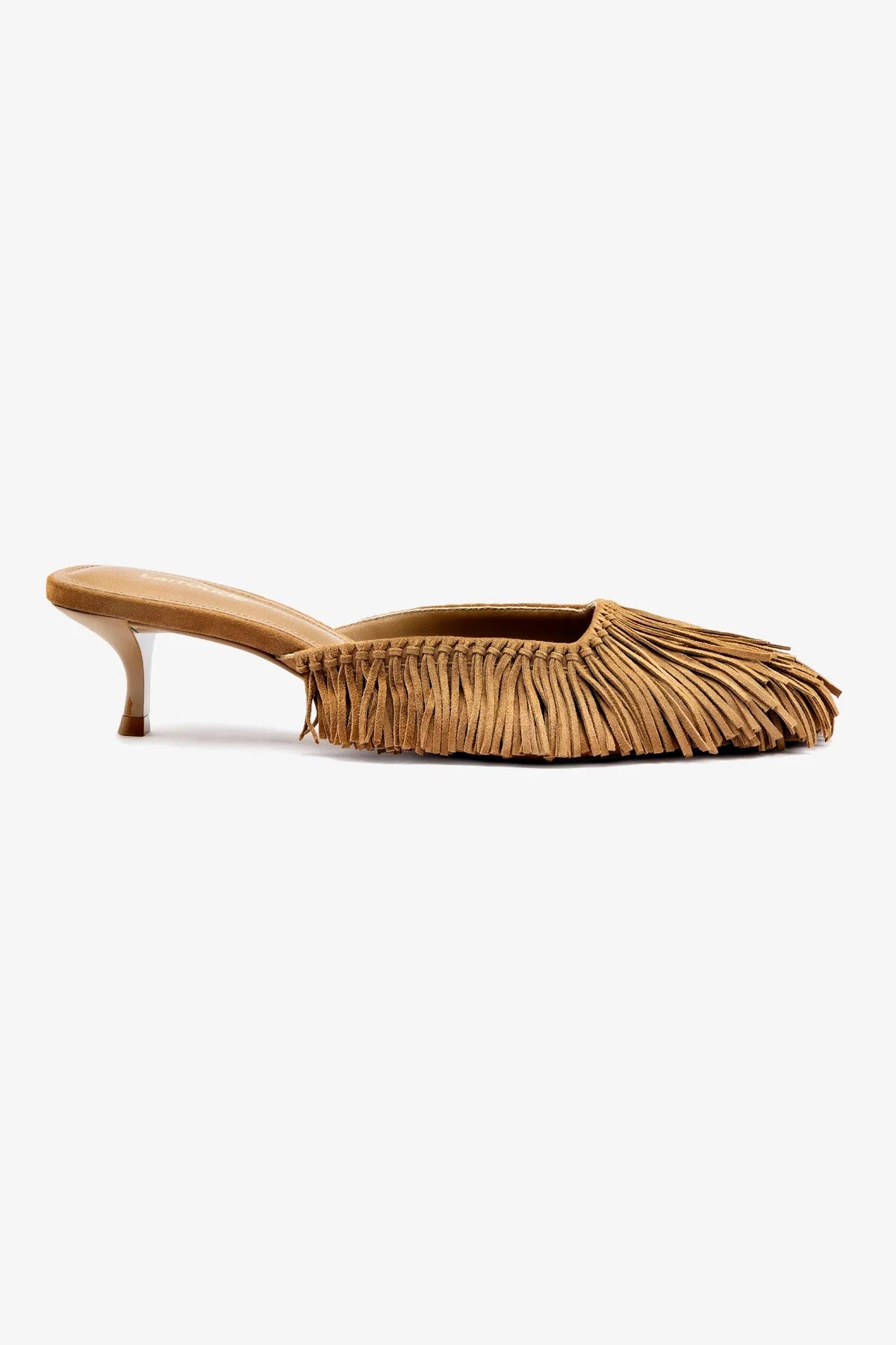 Sienna Mule In Tobacco Suede | Larroude