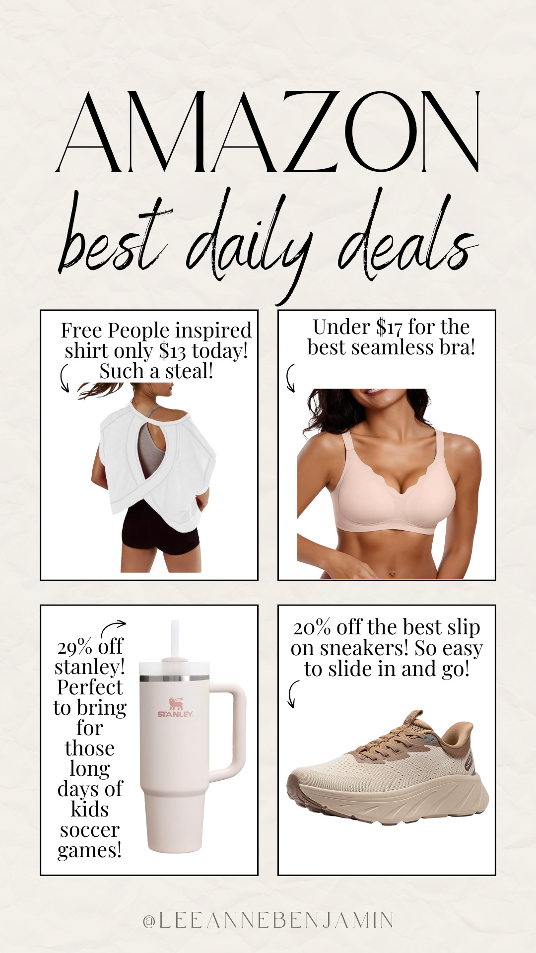 Top daily deals on Amazon today! 

 #LTKootd #LTKActive #LTKSaleAlert
