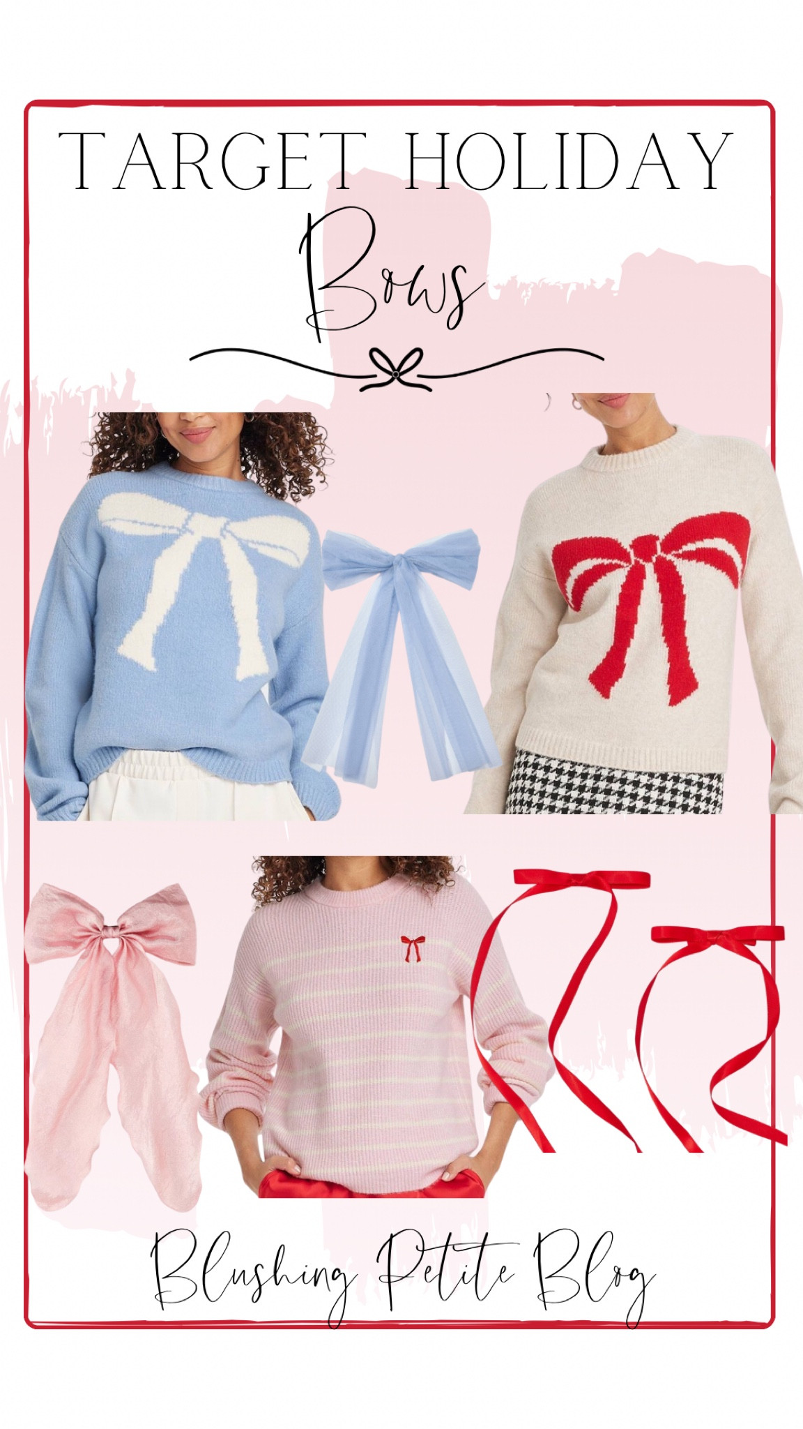 So many fun bows from Target for the holidays!

#LTKSeasonal #LTKHoliday #LTKStyleTip