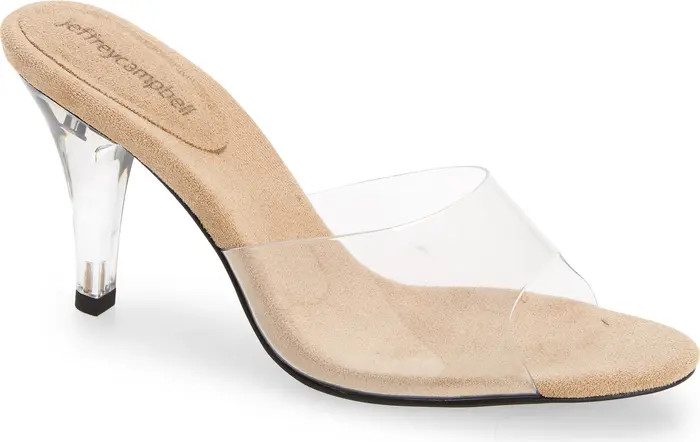 Jeffrey Campbell Cendrillon Clear Sandal | Nordstrom | Nordstrom