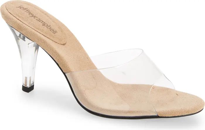 Jeffrey Campbell Cendrillon Clear Sandal | Nordstrom | Nordstrom