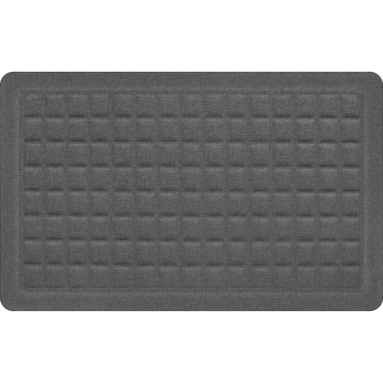 Better Homes & Gardens Gel Comfort Fallon Collection Gray Stone 20" x 32" Anti-Fatigue Kitchen Ma... | Walmart (US)