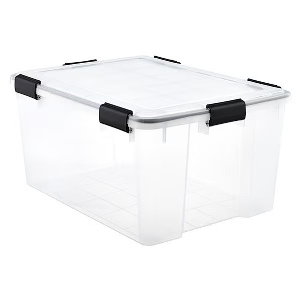 Clear Weathertight Totes | The Container Store