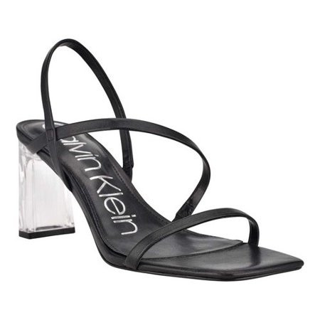 Women s Calvin Klein Idina Heeled Strappy Sandal | Walmart (US)