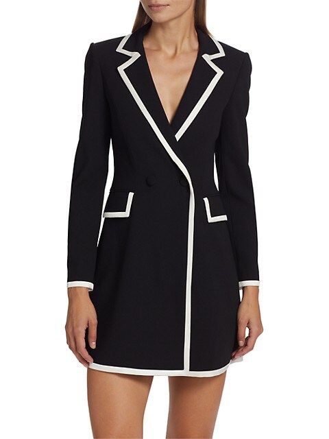 Kyrie Piped Tuxedo Dress | Saks Fifth Avenue