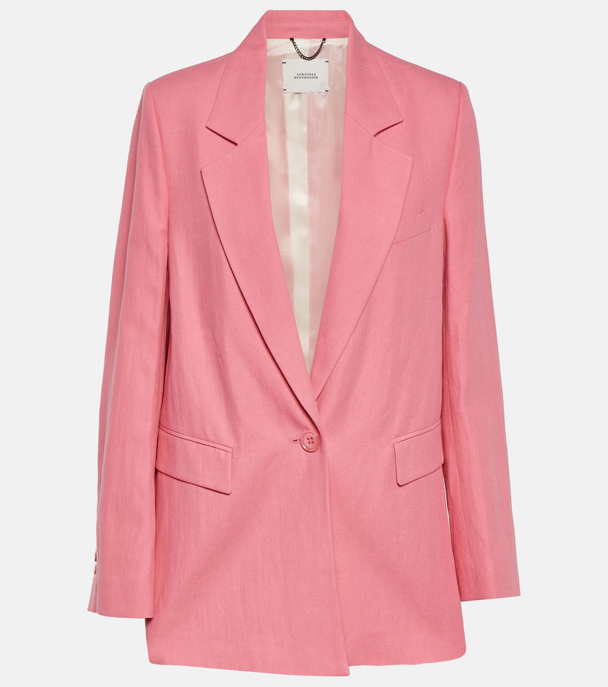 Dorothee Schumacher Colorful Lightness cotton and linen blazer | Mytheresa (INTL)