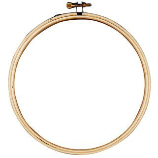 Loops & Threads™ Wooden Embroidery Hoop | Michaels Stores