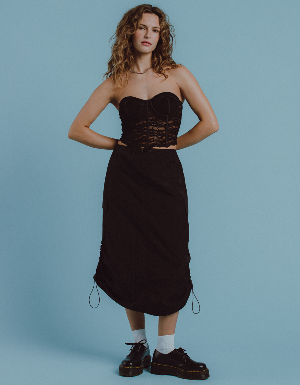 WEST OF MELROSE Drawstring Parachute Skirt | Tillys