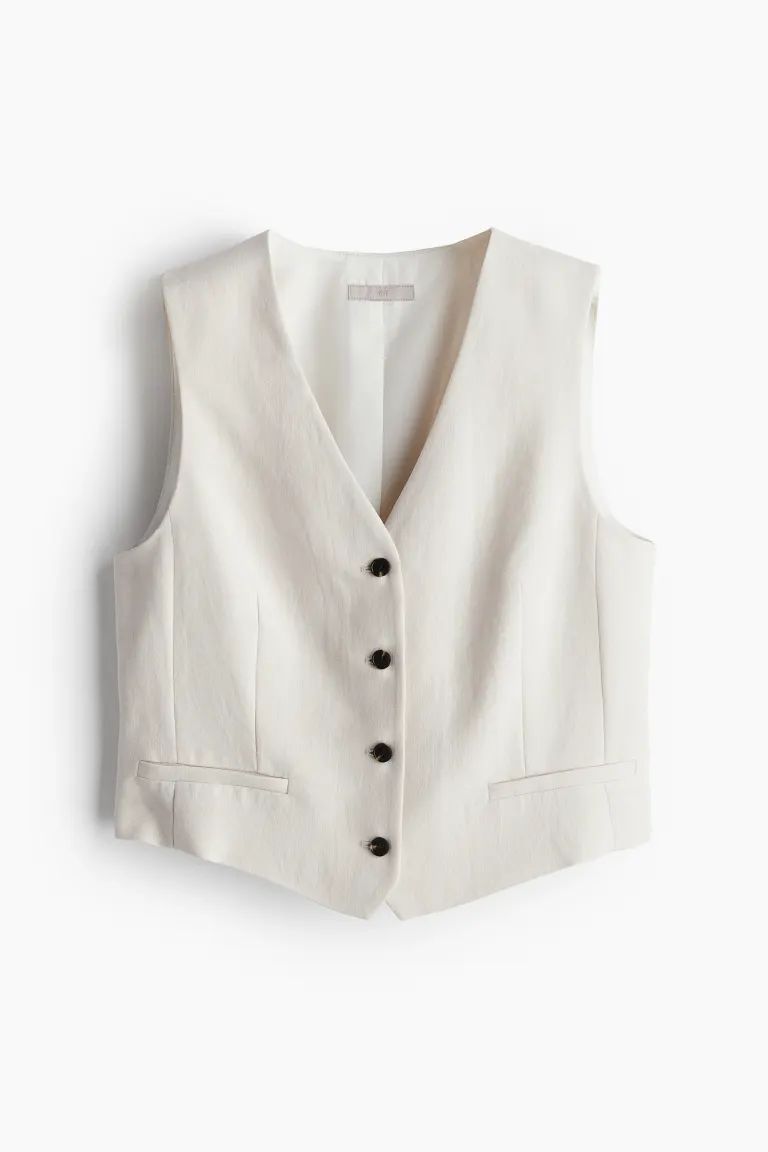 Tailored suit waistcoat | H&M (UK, MY, IN, SG, PH, TW, HK)