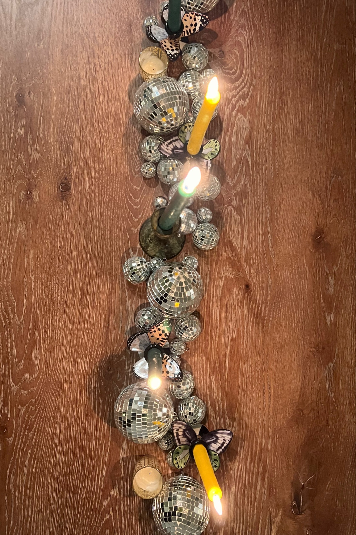 NYE not so silent Disco 🪩 

#discoball #disco #butterflies #funfinds #founditonamazon #decor #parties #candles #ltkhome 

#LTKHoliday #LTKParties #LTKSeasonal