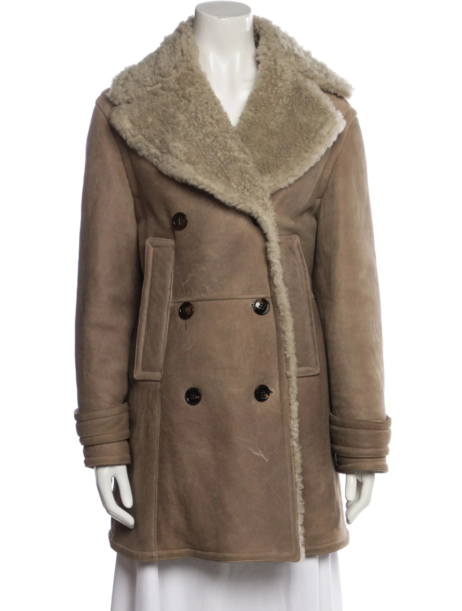Shearling Fur Coat | The RealReal