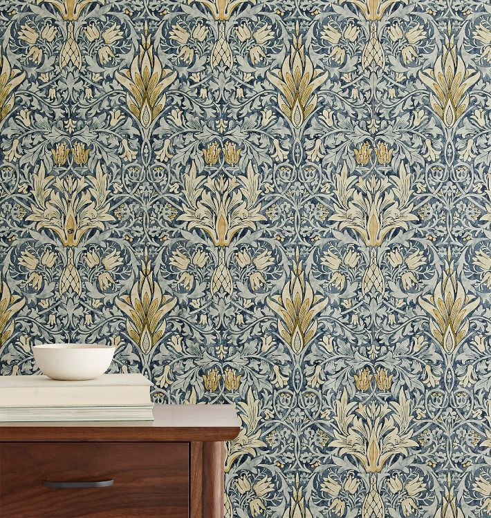 Snakeshead Morris & Co. Wallpaper | Rejuvenation