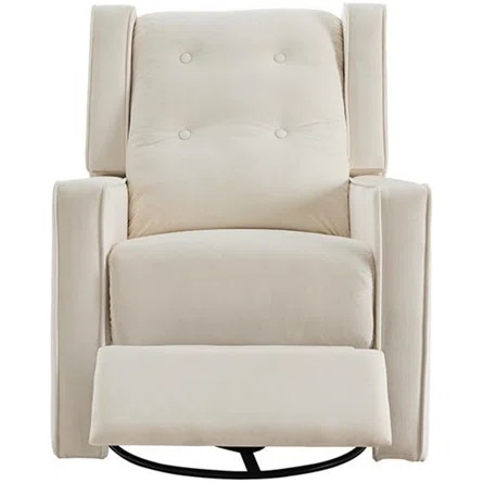 Winston Porter Parkhur Microfiber Swivel Reclining Glider Nursery Chair for Living Room | Wayfair | Wayfair North America