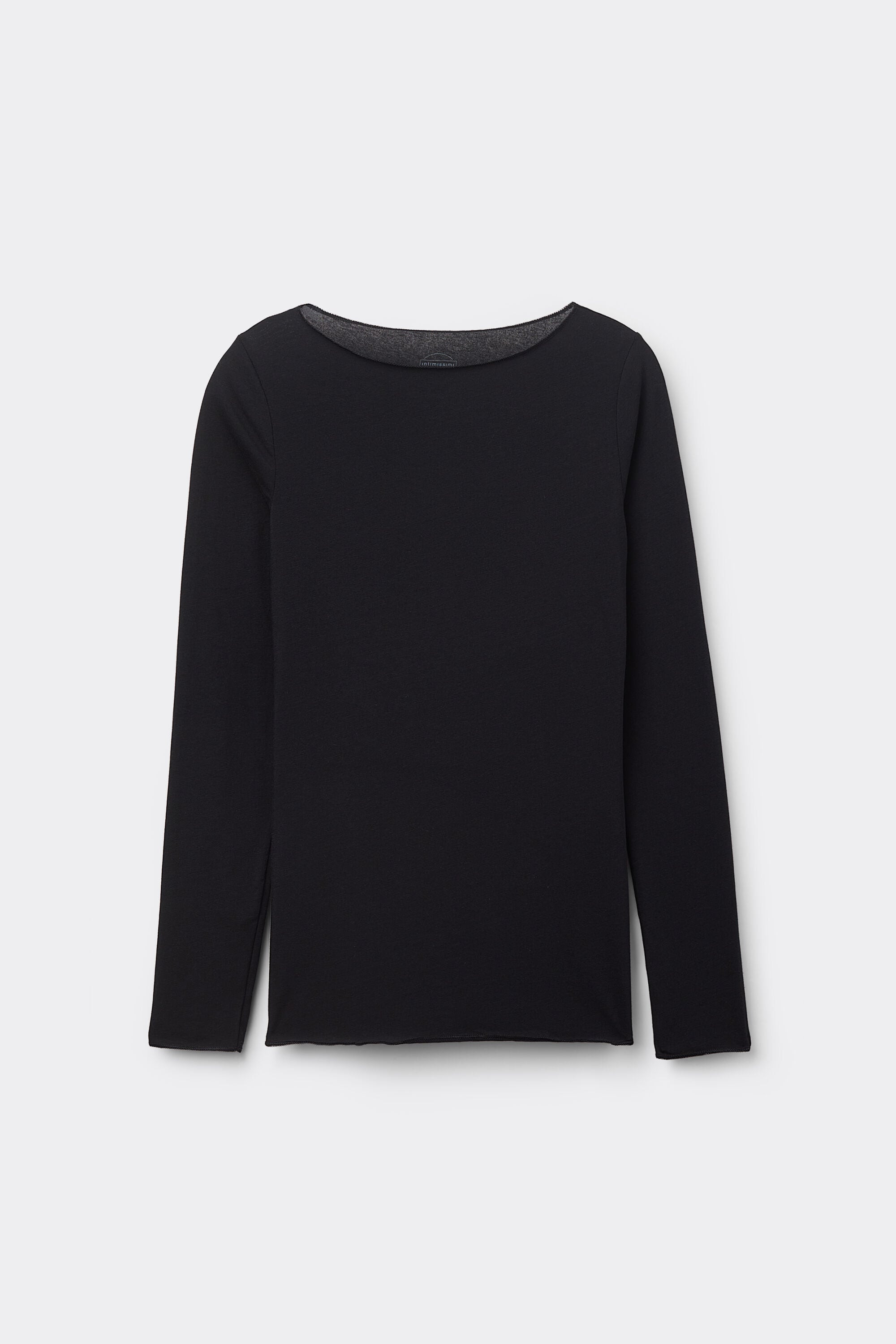 Ultralight Cotton Bateau Neck Top - Intimissimi | Intimissimi (US)