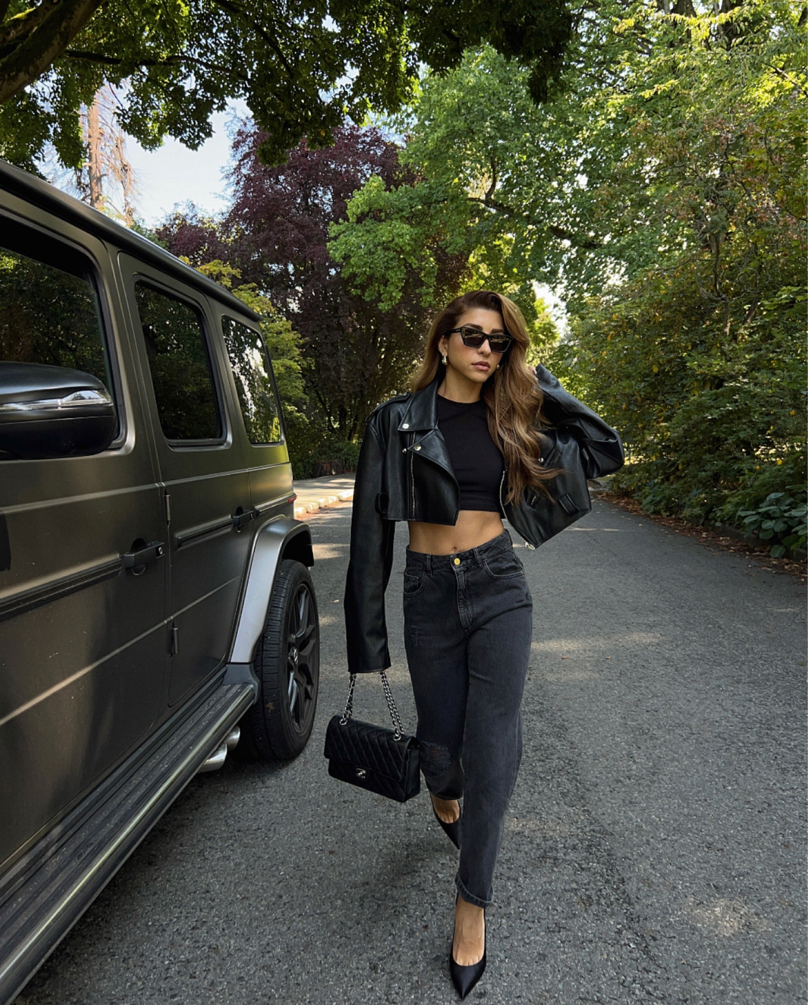Biker girl style 🖤 

#LTKstyletip #LTKfindsunder100 #LTKeurope