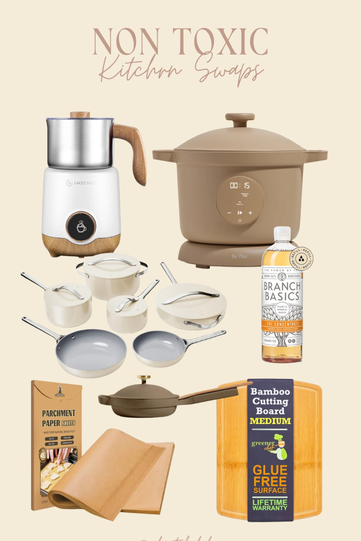 My fav non toxic kitchen swaps 

#LTKHome