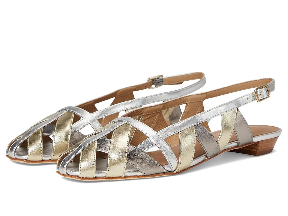 Bernardo Glinda High Women's Heels Mettallic: 9.5 M, Leather | Zappos.com