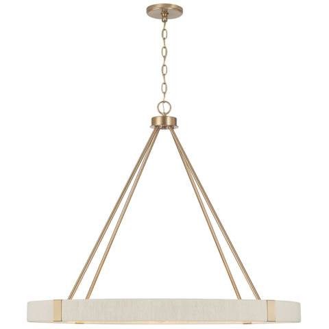 Capital Lighting Delaney 8 Light Chandelier Matte Brass - #763T9 | Lamps Plus | Lamps Plus