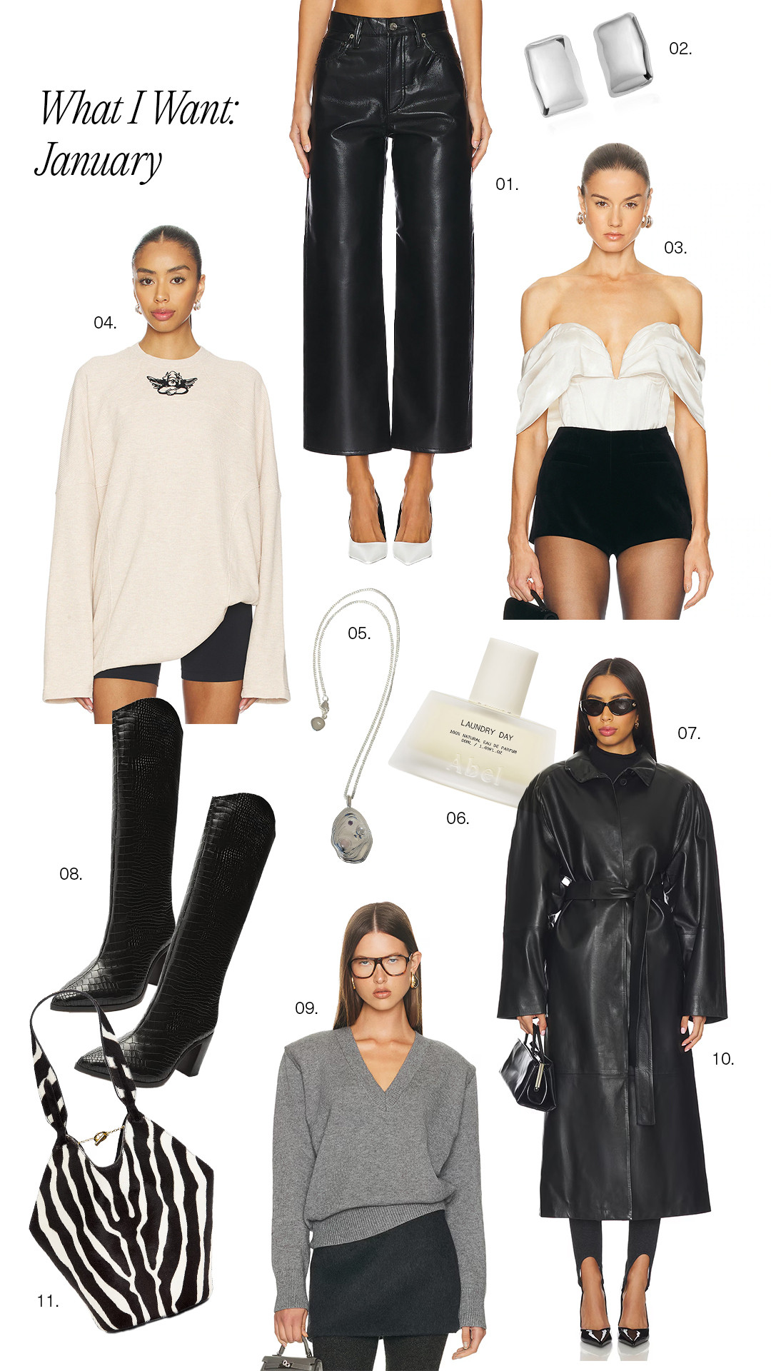 What I Want: January 

 