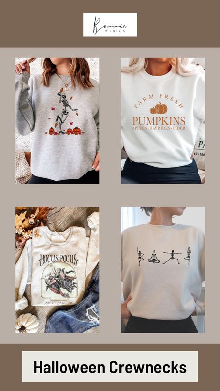 Halloween Crews and Sweatshirts 👻 Dress for spooky season with these cozy halloween crewnecks - great for trunk-or-treat events, pumpkin patch outfits and weekend loungewear. 🖤 Halloween Fashion | Halloween Clothes | Fall Fashion | Etsy Finds

#LTKfamily #LTKHalloween #LTKSeasonal