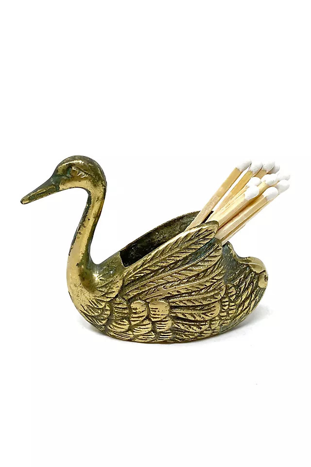 Old Flame Candle Co. Brenna Match Holder | Anthropologie (US)