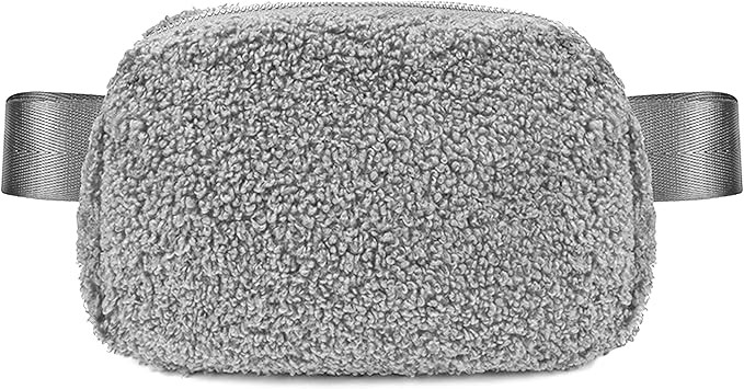 YOSHUYUKI Mini Everywhere Belt Bag Fleece Sherpa Small Size Fanny Pack Crossbody Bags for Women T... | Amazon (US)