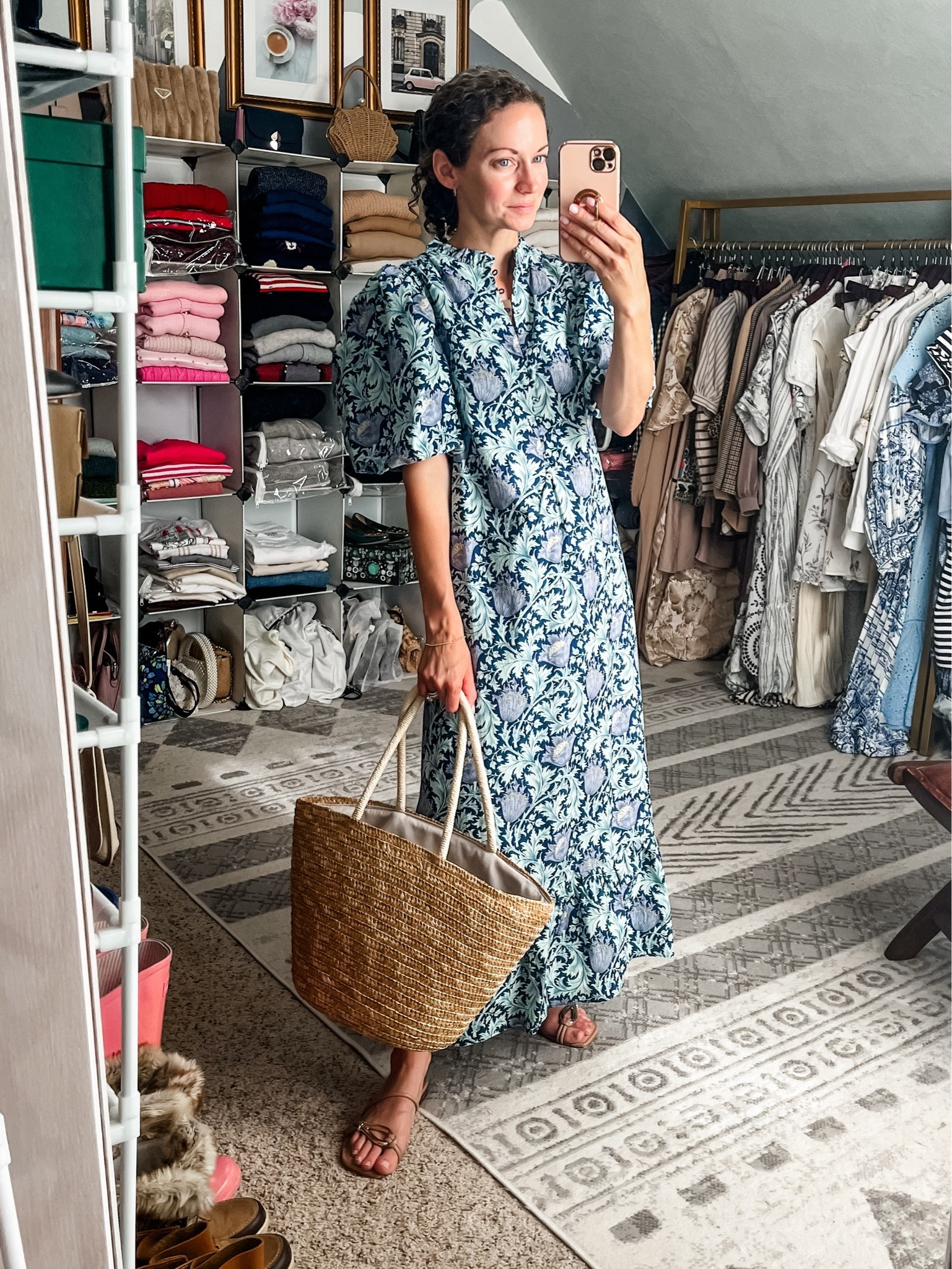 Floral cotton dress from Tuckernuck.

#LTKdayinmylife #LTKgrwm #LTKootd