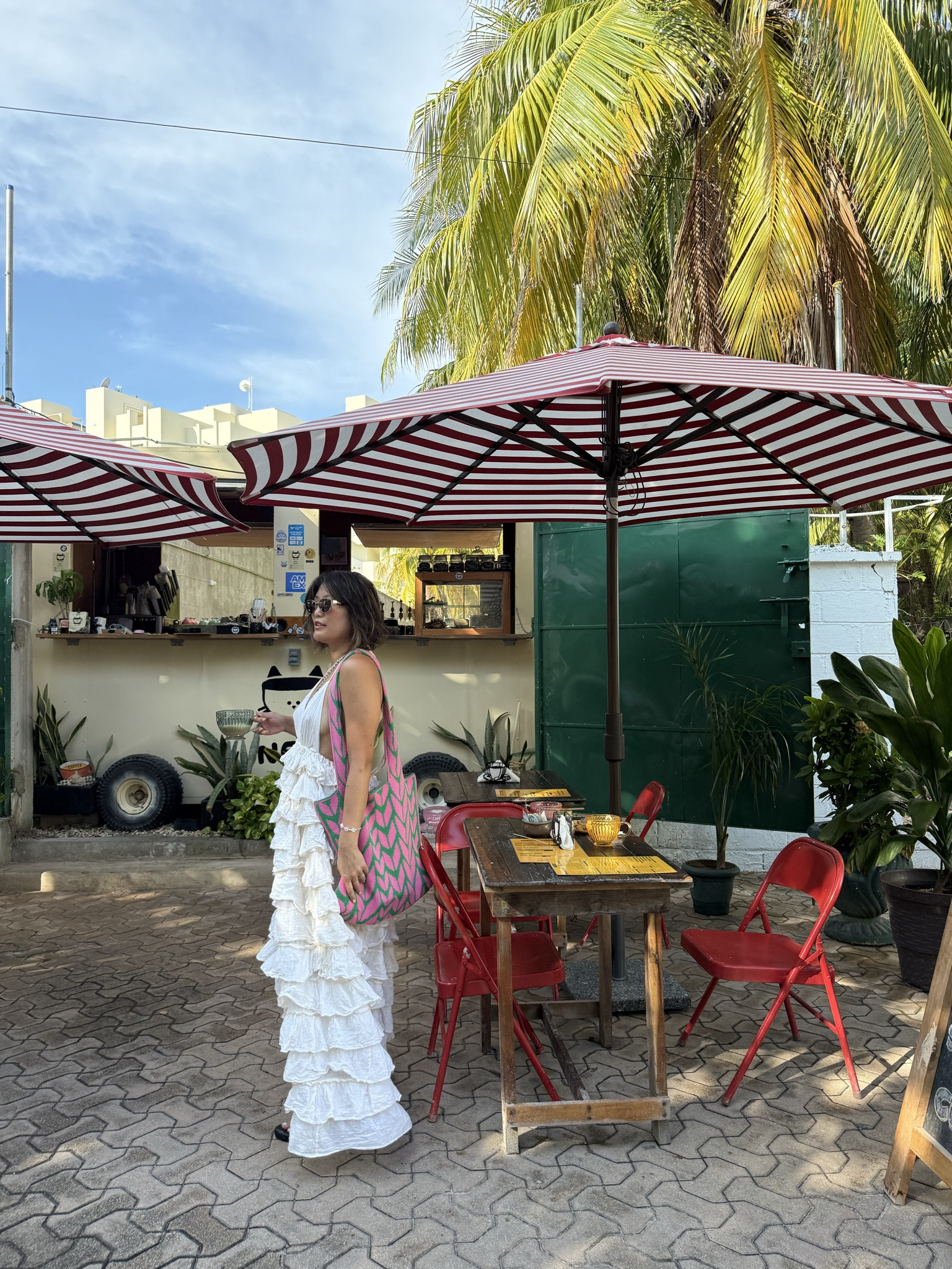 White maxi dress
Vacation outfit

#LTKOver40