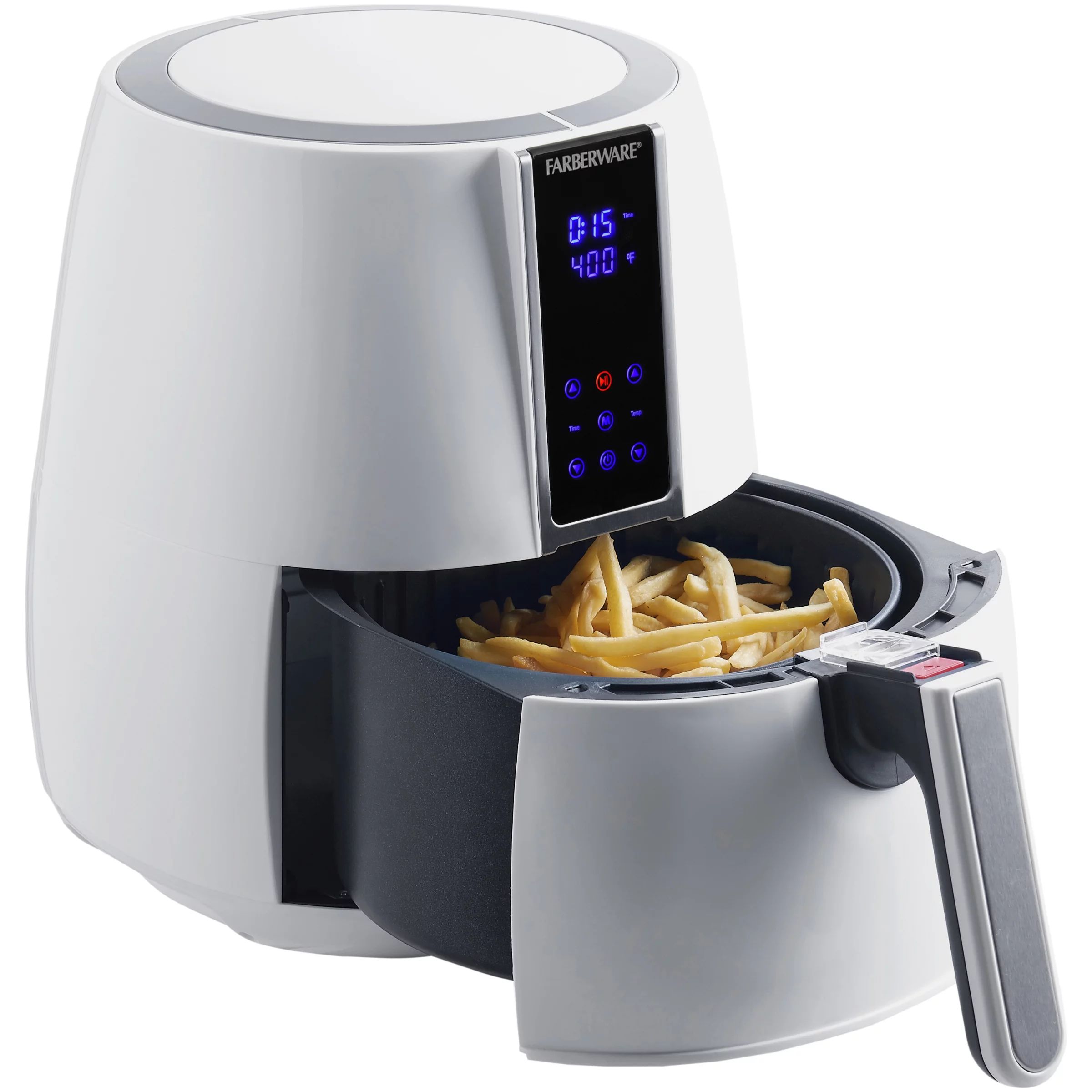 Farberware 3.2 Quart Digital Air Fryer, Oil-Less, White | Walmart (US)