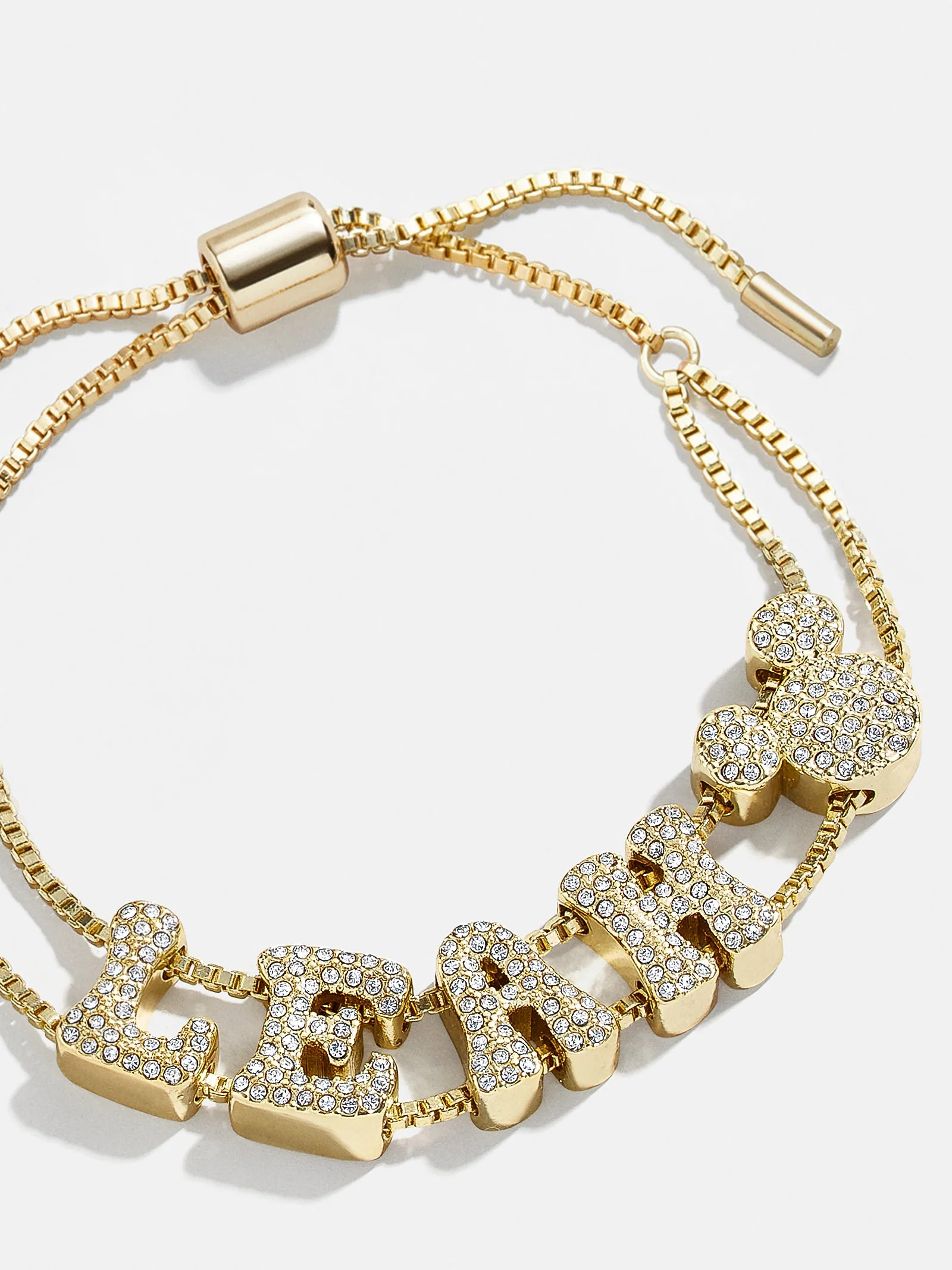 Mickey Mouse Disney Custom Slider Bracelet - Retro Pavé | BaubleBar (US)