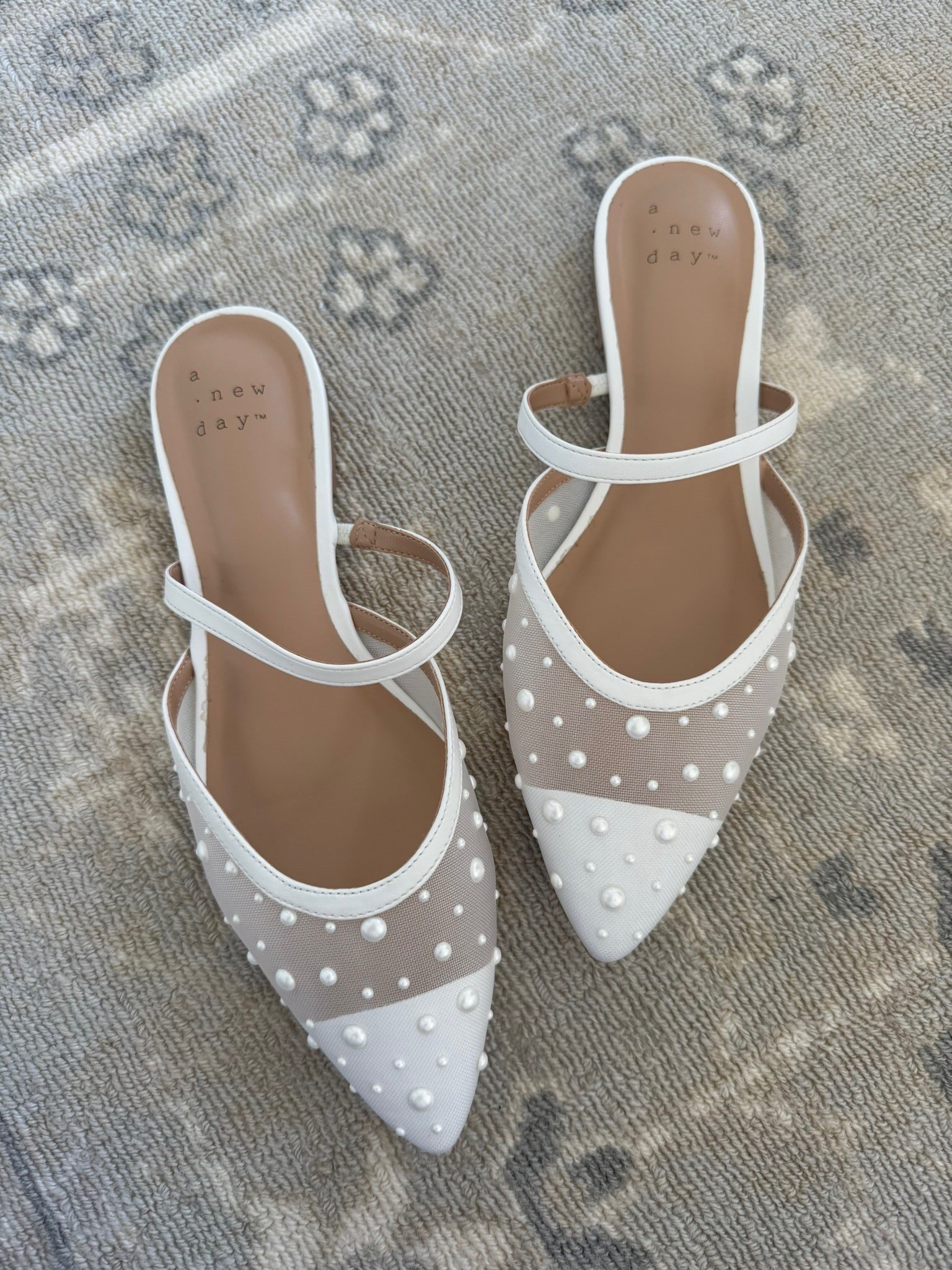 Can’t believe my favorite spring flats are still in stock in select sizes. I’ve been wearing these on repeat with jeans, slacks, and dresses. They run TTS. Spring shoes // work shoes // spring flats // work flats // pearl flats // target shoes // comfortable 

#LTKWorkwear #LTKFindsUnder50 #LTKShoeCrush