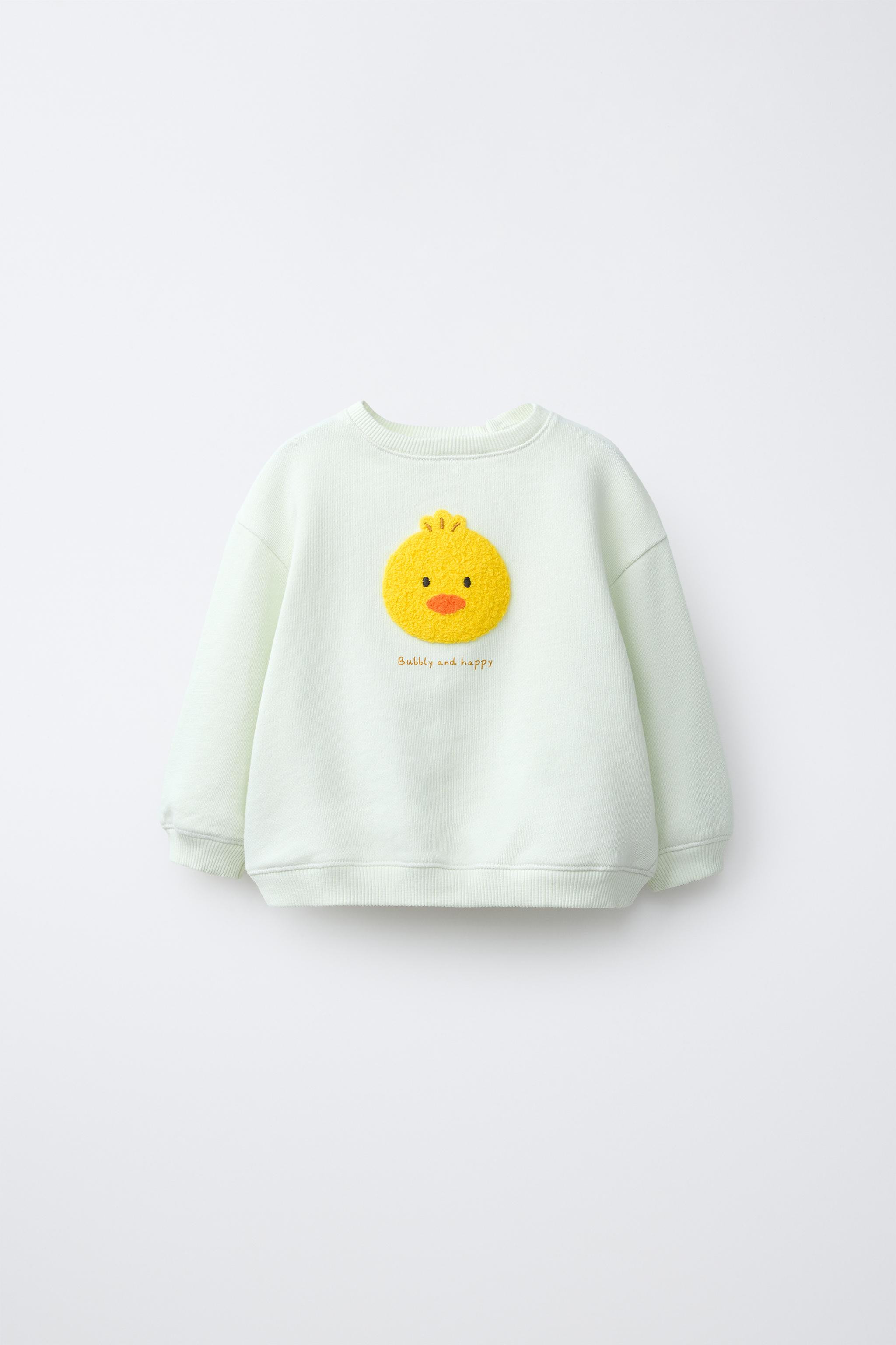 EMBROIDERED CHICK SWEATSHIRT | Zara US