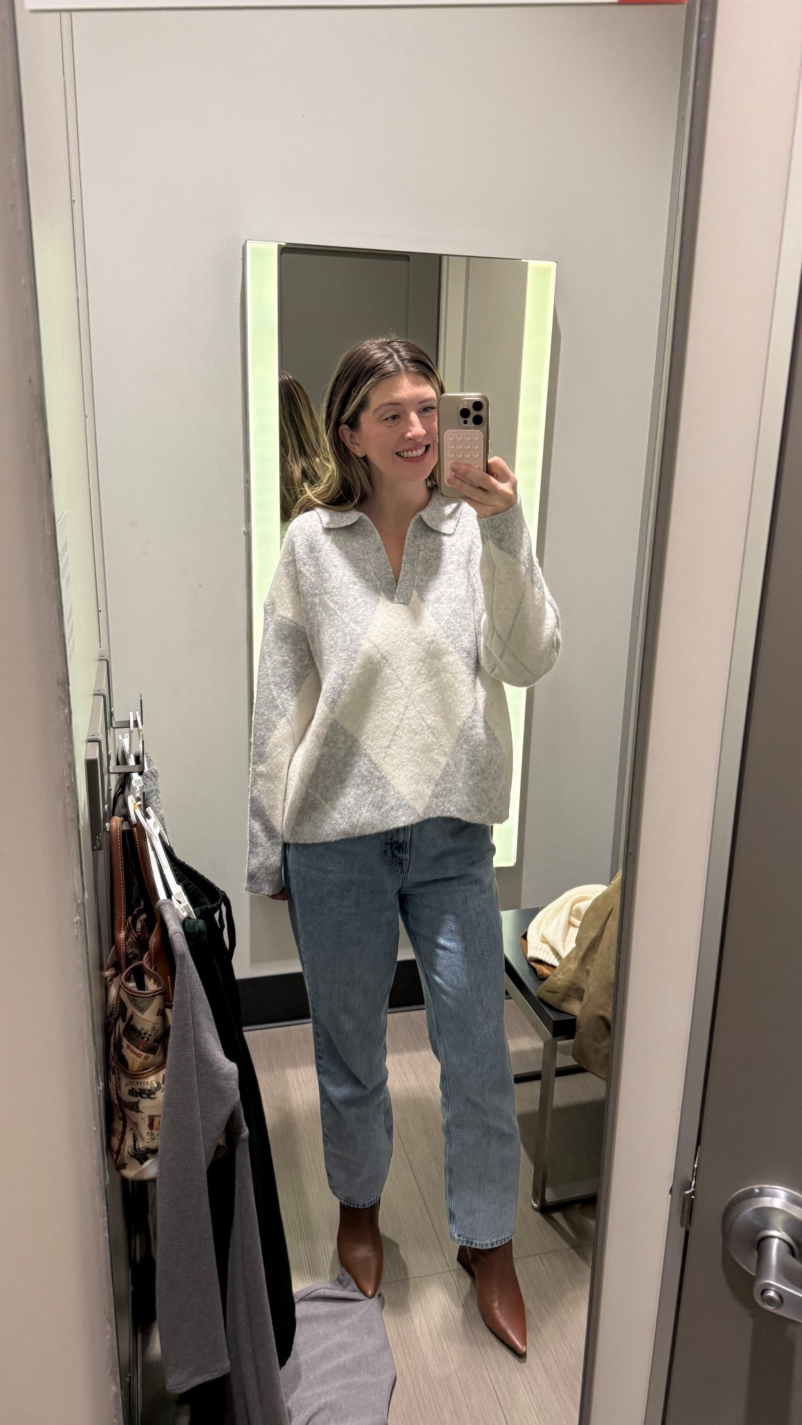 Chic cashmere-like sweater. I DEEPLY regret not buying this target sweater. It’s under $50 and feels like cashmere. It’s so cozy. I’m wearing a size L because I wanted a more loose fit

#LTKFindsUnder50 #LTKHoliday #LTKGiftGuide