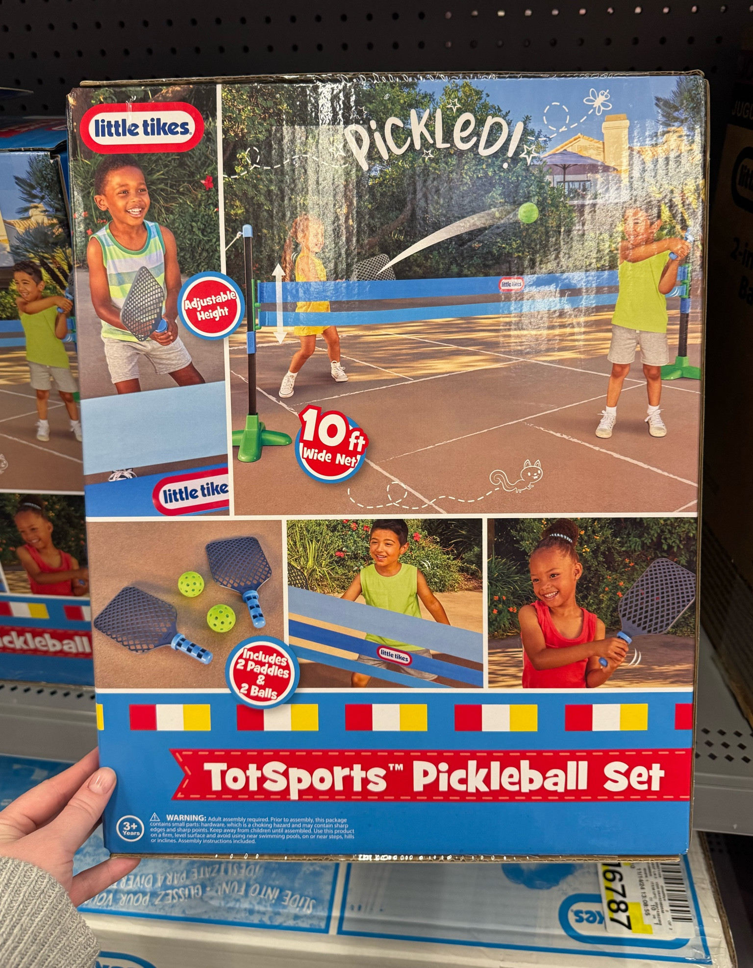 Little Tykes thinks for everything! How cute is this toddler pickleball set?! 

Toddler gifts, gift idea, Christmas, toys, outdoor toys 

#LTKKids #LTKHoliday #LTKGiftGuide