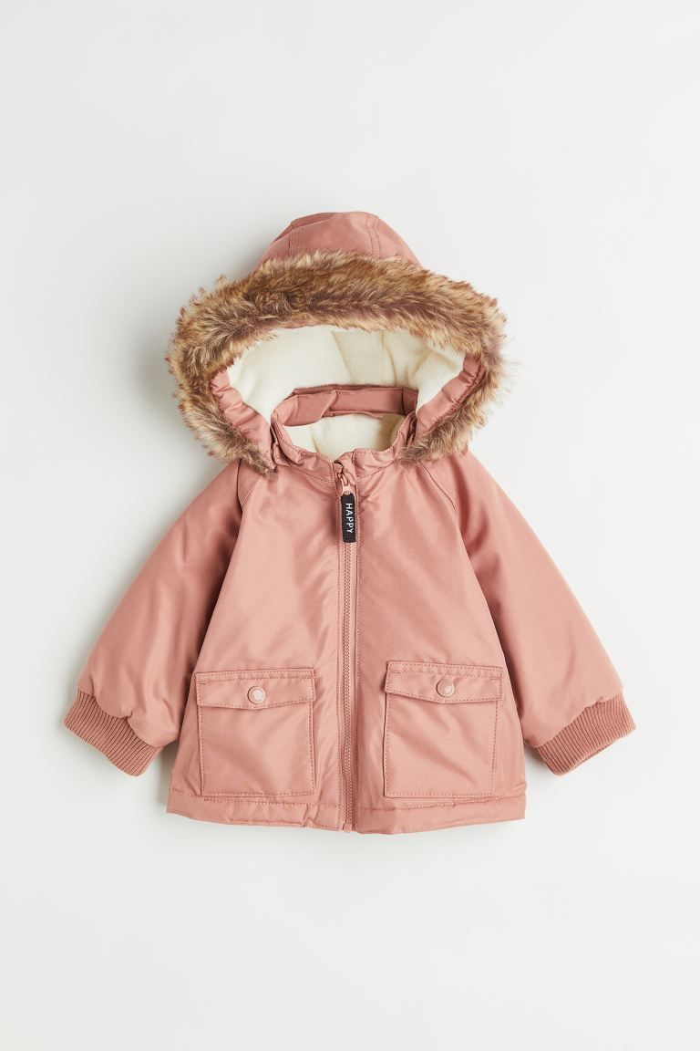 Hooded Jacket - Pink - Kids | H&M US | H&M (US + CA)