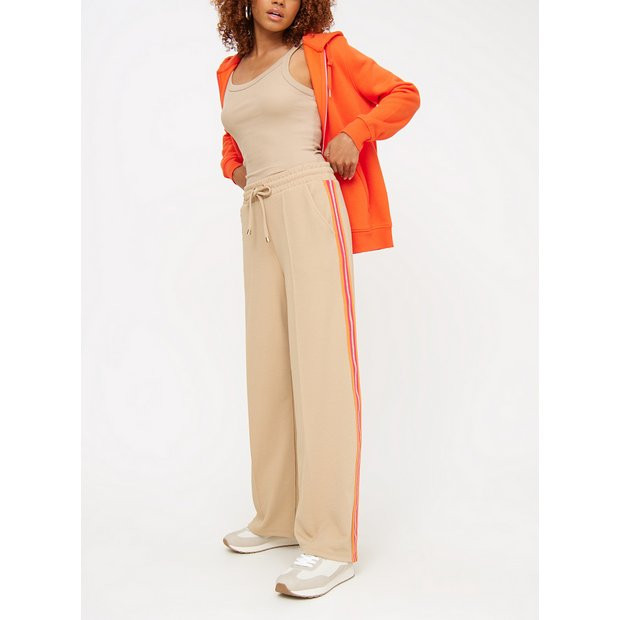 Buy Stone Side Stripe Joggers 22 | Joggers | Tu | Tu Clothing