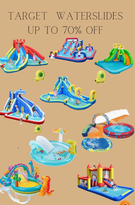 Target water slides are on major sale 

Up to 70% off 

Summer fun for kids 
Summer fun for babies 
Water activities

#LTKkids #LTKfamily