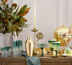 Wicked Poppy Taper Holder Centerpiece | Pottery Barn (US)