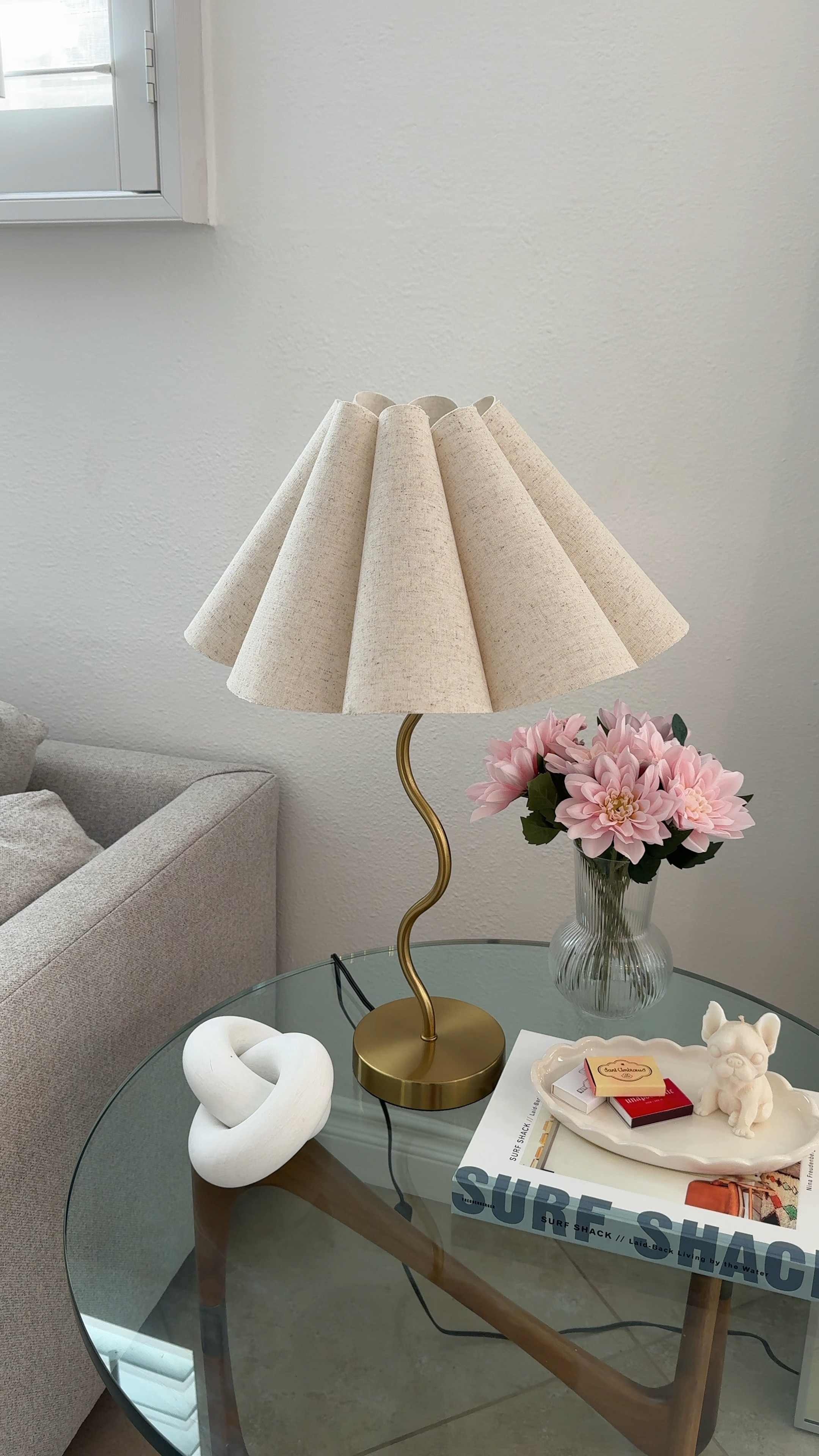 Love this lamp 🫶🏻 it has a switch to turn on and off on the cord 

#LTKFindsUnder50 #LTKHome #LTKStyleTip