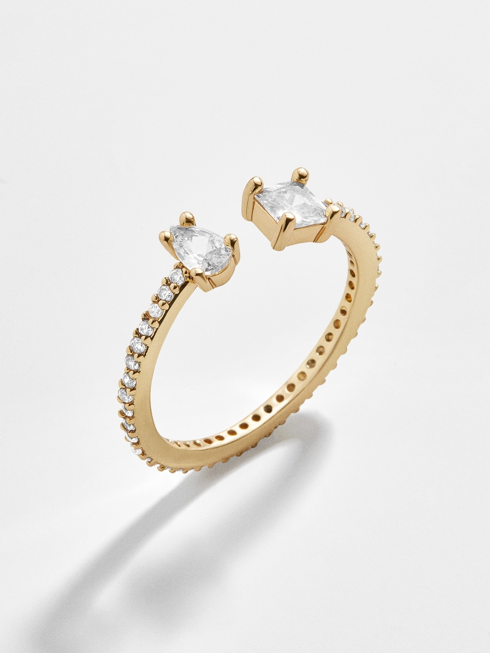 Akeelah Cubic Zirconia Ring | BaubleBar (US)