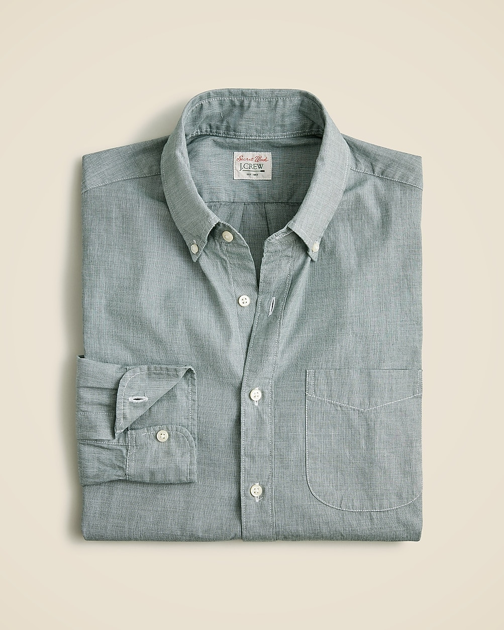Secret Wash cotton poplin shirt | J. Crew US