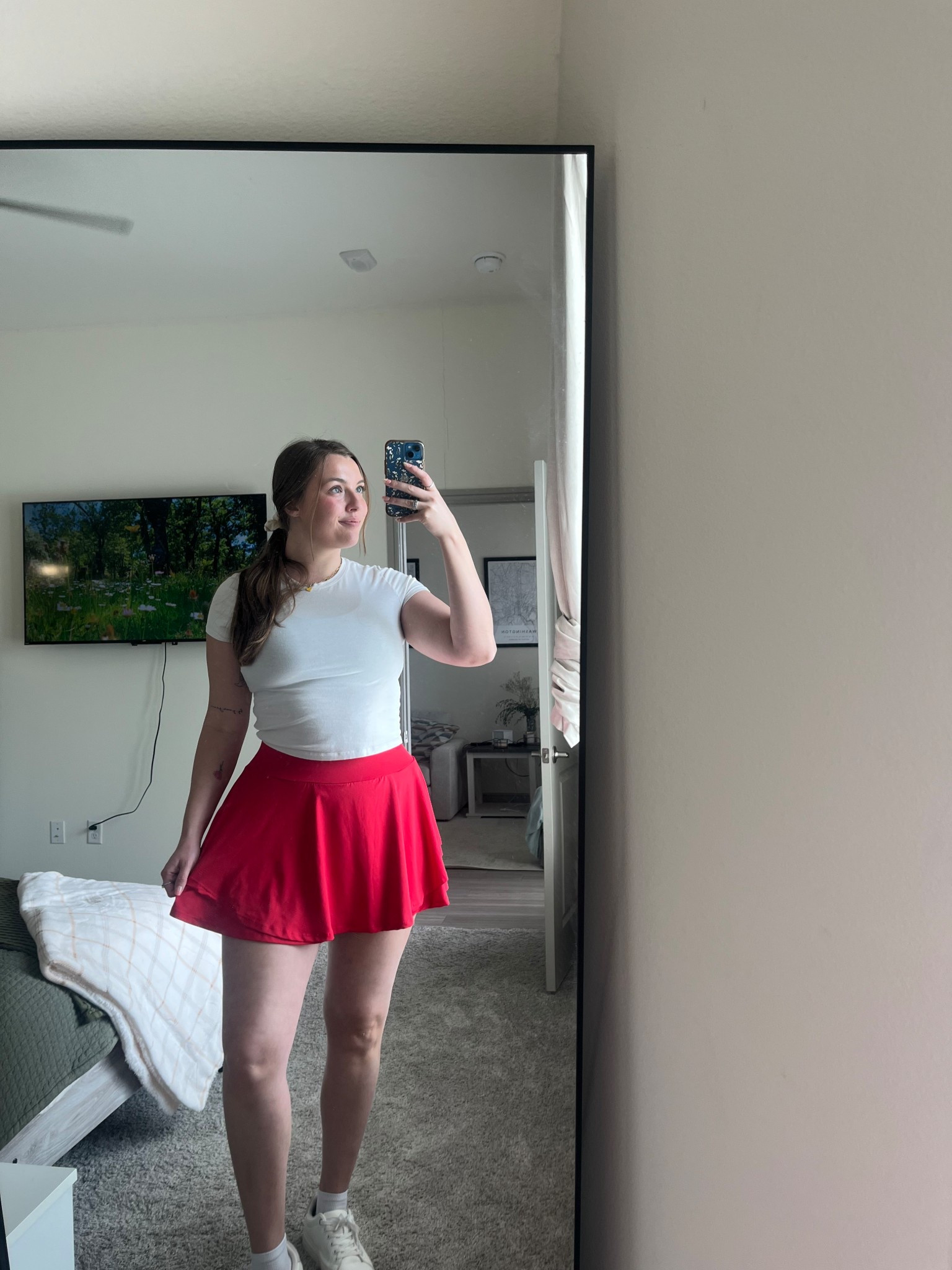 Red tennis skirt

#tallgirl #tallgirlstyle #tallgirlfashion #dallas #dfw #dallasinfluencer #springoutfit #springfashion #easyoutfit #size8 #midsizefashion #midsizeoutfit #curvyfashion #curvystyle #outfitinspiration #ootd #outfitinspo #grwm #springstyle #midsizestyle #outfitideas  #amazonfashion #amazonfinds #summeroutfit #summerstyle #Iuga #IugaAmazon #tennisdress #athleticdress #tennisskirt #romper 

#LTKMidsize #LTKActive #LTKStyleTip